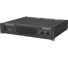 Behringer EP2000 garso stiprintuvas Pasirodymai / scena Juoda