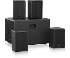 Kompiuterio kolonėlės Behringer SAT 1004 BUNDLE Rinkinys nagłośnieniowy (1xSAT1008 + 4xSAT1004)