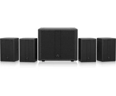 Kompiuterio kolonėlės Behringer SAT 1004 BUNDLE Rinkinys nagłośnieniowy (1xSAT1008 + 4xSAT1004)