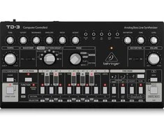 Behringer TD-3-SB Analog synthesizer Juodas