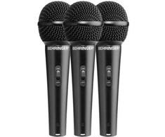 Behringer XM1800S mikrofonas Juoda Studijos mikrofonas