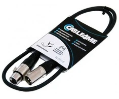 Accu Cable CABLE4ME signalo mikrofono kabelis XLR/XLR 1m