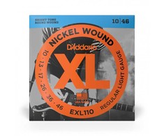 Stygos elektrinei gitarai D'Addario EXL110 .010