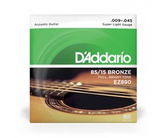 D'Addario EZ890 - acoustic guitar strings (09-45)