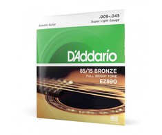 D'Addario EZ890 - acoustic guitar strings (09-45)