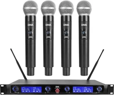 Dna Professional DNA WM4 Vocal Set - set (wireless microphone, 4x handheld transmitter, UHF sound system)