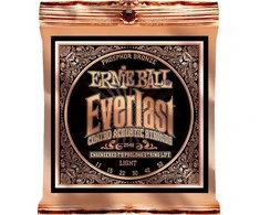 Stygos ak. gitarai Ernie Ball Everlast šviesos fosforo bronza 0,011 - 0,052