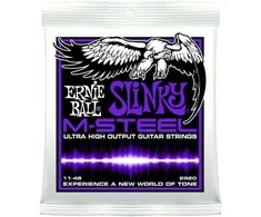 Stygos el. gitarai Ernie Ball Slinky M-STEEL 0.011 - 0.048