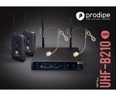Prodipe HEADSET B210DUO DSP UHF F5 - komplektas belaidis