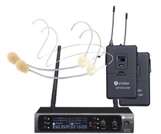 Prodipe Ausinės B210DUO DSP UHF F5 - komplektas belaidis