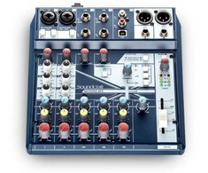 „Soundcraft Notepad-8FX“ – analoginis maišymo pultas, efektų procesorius