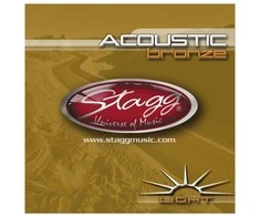 Stygos akustinei gitarai Stagg AC-1254-BR Bronze 0.012 - 0.054