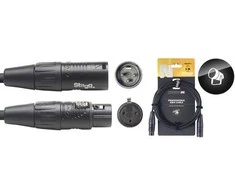 DMX kabelis Stagg NDX3R-3, 3m