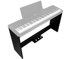 Stovas su pedalais ORLA PF300/400 pianinams, juodas