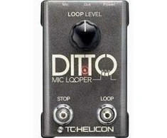 TC Helicon Ditto Mic Looper – kilpa mikrofonas
