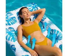 Active Čiužinys DO PŁYWANIA Z OTWORAMI DMUCHANY PODUSZKĄ PLAŻOWY WODNY LEŻAK PLAŻĘ