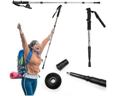 Be Activepl Sulenkiami trekingo lazdos su Anti-shock sistema
