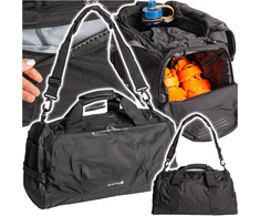 Active SPORTO KREPŠIS 30L Juodas GYM FITNESS BAGAŽAS
