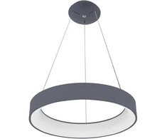 Lubinis šviestuvas 42W LED pakabinamas šviestuvas CHIARA, pilkas, 3000K
