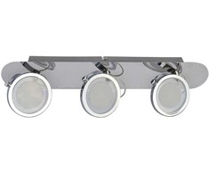 Lubinis šviestuvas 5W LED paviršinis šviestuvas ALESSIO, chromo sp./skaidrus, 3000K