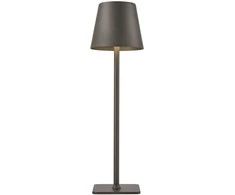 Lubinis šviestuvas 5W LED įkraunamas stalo šviestuvas ATLIS, pilkos/grafito sp., 3000/6500K, IP54, su USB jungtimi