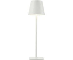 Lubinis šviestuvas 5W LED įkraunamas stalo šviestuvas ATLIS, baltas, 3000/6500K, IP54, su USB jungtimi
