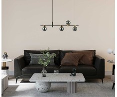 Italux Pakabinamas šviestuvas Bletter PND-5225-4-BK-SG
