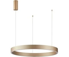 Italux 60W LED pakabinamas šviestuvas BRASCO DOWN, aukso sp., 3000/4000K, dimeriuojamas