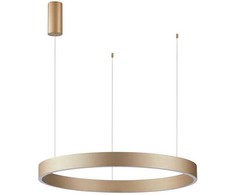 Italux 40W LED pakabinamas šviestuvas BRASCO DOWN, aukso sp., 3000/4000K, dimeriuojamas