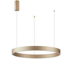 Italux 40W LED pakabinamas šviestuvas BRASCO DOWN, aukso sp., 3000/4000K, dimeriuojamas