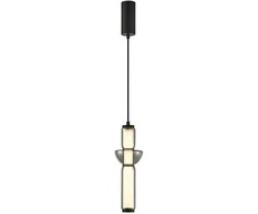 Bikuva.lt 19W LED pakabinamas šviestuvas BRUNI, juodas, 3000K