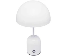 Lubinis šviestuvas 2W LED įkraunamas stalo šviestuvas CANTIA, baltas, 3000/6500K, dimeriuojamas