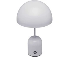 Lubinis šviestuvas 2W LED įkraunamas stalo šviestuvas CANTIA, pilkas, 3000/6500K, dimeriuojamas