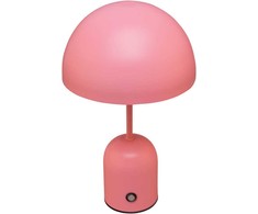 Lubinis šviestuvas 2W LED įkraunamas stalo šviestuvas CANTIA, rožinės sp., 3000/6500K, dimeriuojamas