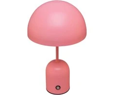 Lubinis šviestuvas 2W LED įkraunamas stalo šviestuvas CANTIA, rožinės sp., 3000/6500K, dimeriuojamas