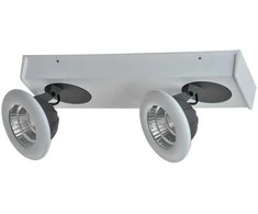 Lubinis šviestuvas 14W LED paviršinis šviestuvas CATALINA, baltos/pilkos sp., 3000K