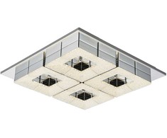 48W LED lubinis šviestuvas CLARISE, chromo sp., 3000K
