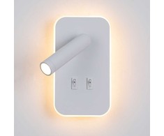 Lubinis šviestuvas 8W LED sieninis šviestuvas DORIA, baltas, 3000K