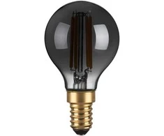 4W LED lemputė, E14, dūmų sp., 2200K, dimeriuojama