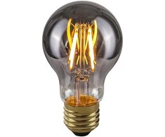 4W retro stiliaus LED lemputė ITALUX A60, 2200K, E27, dūmų spalvos