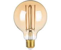 4W LED lemputė, E27, gintaro sp., 2200K, dimeriuojama