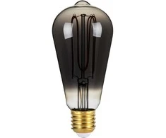 4W LED lemputė, E27, dūmų sp., 2200K, dimeriuojama