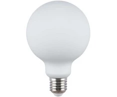 8W LED lemputė, G95, E27, balta, 3000K, dimeriuojama
