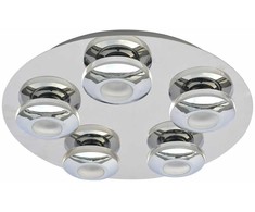 5W LED lubinis šviestuvas ELIAS, chromo sp., 3000K