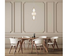 Italux 28W LED pakabinamas šviestuvas ERIS, aukso sp., 3000K