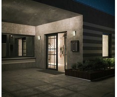 10W LED sieninis fasado šviestuvas FAMA 3K, juodas, 3000K