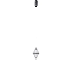 Lubinis šviestuvas 5W LED pakabinamas šviestuvas FUENTE, juodos sp./skaidrus, 3000K