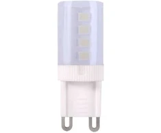 4W LED lemputė, G9, balta, 3000K, dimeriuojama