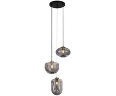 Italux Pakabinamas šviestuvas Hatella PND-112038-3A-BRO+SG