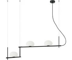 Italux Pakabinamas šviestuvas Kernio PND-357783-BK+W